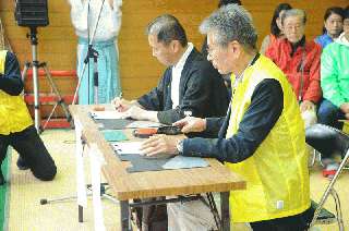 神社と町会とで協定締結