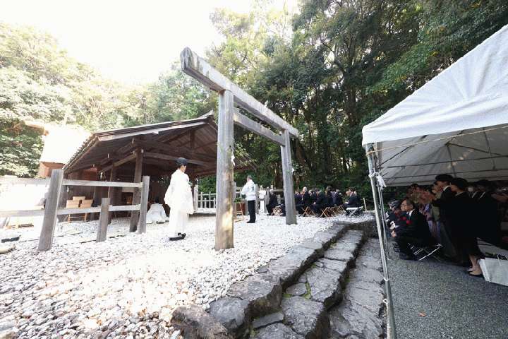 倭姫宮での祭典