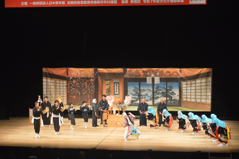 南津島の田植踊り